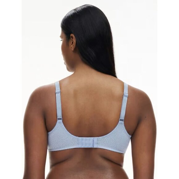 Chantelle Magnifique Seamless Unlined Minimizer Underwire Bra Slate Blue 34DDD - Picture 9 of 9